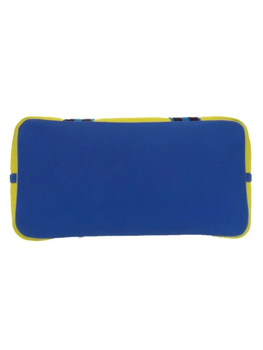 Hermes Pursangle Tote Silver Toile Military Canvas Taurillon Lime Veil - Picture 5 of 10